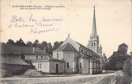 FRANCE - 86 - Saint Julien L'Ars - L'église Vue Côté De Quartier De La Grange - Carte Postale Ancienne - Saint Julien L'Ars