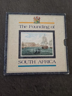 COFFRET 5 SHILLINGS 1952 BU ARGENT AFRIQUE DU SUD 12000 EX./ SILVER SOUTH AFRICA - Afrique Du Sud