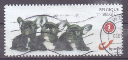 België - Duostamp  - Honden  - Zonder Papierresten - Gebraucht