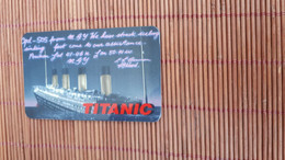 Titanic Prepaidcard  (Mint,New )Rare - Barcos