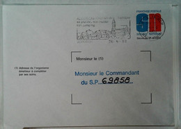 O 12   Lettre Ou Carte SP 69858 - Poste Aérienne Militaire