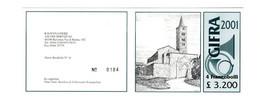 2001 - Italia Libretto 12 GIFRA    ----- - Carnets