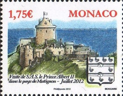 Monaco 2834 Matignon , Armoiries, Canards - Châteaux