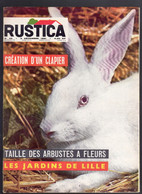 RUSTICA N°49 1961 Lapin Clapier Poirier Pêche Truite French Gardening Magazine - Garden