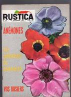 RUSTICA N°50 1961 Anémone Choux Salade Poirier Rosiers French Gardening Magazine - Giardinaggio