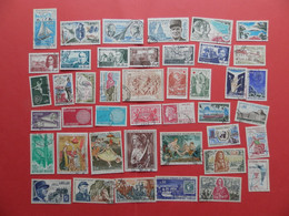 FRANCE OBLITERES : ANNEE COMPLETE 1970 SOIT 42 TIMBRES POSTE DIFFERENTS + PA 44  1ER CHOIX - 1970-1979