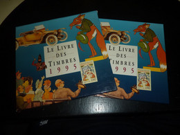 LE LIVRE DES TIMBRES 1995 FRANCE PHILATELIE UNE RETROSPECTIVE AUTOUR DU TIMBRES - VENDU AVEC LES TIMBRES - 1990-1999