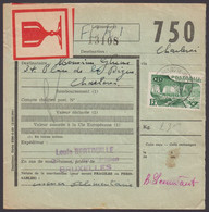 1950 - BELGIË/BELGIQUE/BELGIEN - Railway Document - The Sorting + SAINT-JOSSE-TEN-NOODE - Documents & Fragments