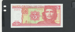 CUBA - Billet 3 Pesos 2004 NEUF/UNC Pick-127a § FA-25 - Cuba