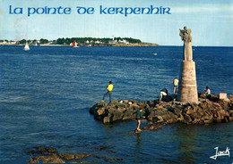 56 LOCMARIAQUER LA STATUE DE LA VIERGE ET LA POINTE DE PORT NAVALO - Locmariaquer