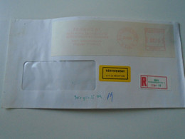 AD00012.49  Hungary Registered Cover -EMA Red Meter Freistempel-1995   Avis De Reception    Székesfehérvár - Timbres De Distributeurs [ATM]