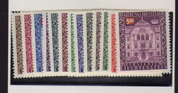 Liechtenstein -(1976-89) -  Service-  Siege Du Gouvernement A Vaduz   - Neufs** - MNH - Service