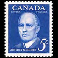 CANADA 1961 - Scott# 393 PM.A.Meighen Set Of 1 MNH - Ongebruikt