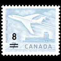 CANADA 1964 - Scott# 430 Airport Surch. Set Of 1 MNH - Ongebruikt
