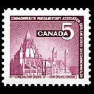 CANADA 1966 - Scott# 450 Parl.Library Set Of 1 MNH - Ongebruikt