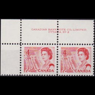 CANADA 1967 - Scott# 457 Queen-Canal Lock 4c MNH - Ongebruikt