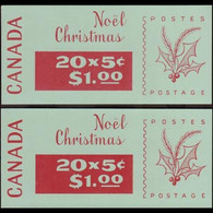 CANADA 1968 - Scott# 488A-Q Booklets-Eskimo Carving LH - Ongebruikt