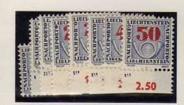 Liechtenstein -  1940 - Serie De Timbres-Taxe - Neufs** - MNH - Taxe