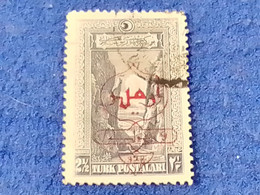 TÜRKEY--1920-30 -  2.50K  SÜRSAJED    İZMİR SERGİSİ DAMGALI - Used Stamps