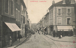 Lunéville * Café Brasserie Du Commerce , Grande Rue * Horlogerie Bijouterie - Luneville