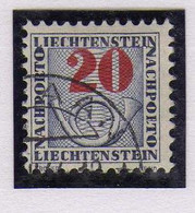 Liechtenstein -  1940 - 20  R. Timbre-Taxe - Oblitere - Impuesto