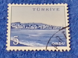 TÜRKEY--1960-70 -  5K   MEMLEKET SERİSİ DAMGALI - Used Stamps