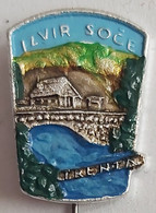 Soca.Izvir Soce Slovenia Alpinism, Mountaineering, Climbing PIN  C/1 - Alpinisme, Beklimming