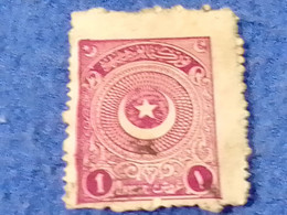 TÜRKEY--1920-30 -  1K    AYYILDIZ   DAMGALI - Used Stamps