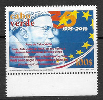 Cabo Verde Cap Vert 2010 Anniversaire Independence 35 Ans Amilcar Cabral ** Cape Verde 35 Years Independence ** - Cap Vert