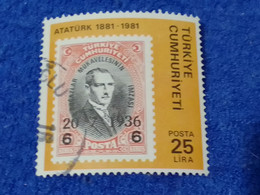 TÜRKEY--1980-90 -  25L       DAMGALI - Used Stamps