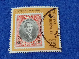 TÜRKEY--1980-90 -  25L       DAMGALI - Used Stamps