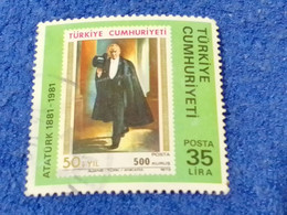 TÜRKEY--1980-90 -  35L       DAMGALI - Used Stamps