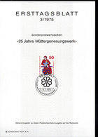 Bund 1975: Mi.-Nr. 831  ETB 3/1975:   Müttergenesungswerk     (H004) - 1974-1980