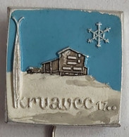 Krvavec 1700m  Slovenia  Ski Skiing, Alpinism, Mountaineering, Climbing PIN  C/1 - Alpinisme