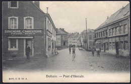 +++ CPA - DOLHAIN - Pont D' Hercule - Boucherie Herck - Cafés   // - Limbourg