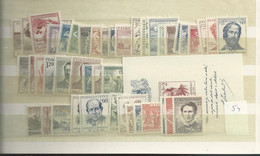 1954 MNH Year Collection Tschechoslowakei, Postfris** - Full Years