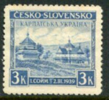 CARPATHO-UKRAINE 1939 Parliament  MNH / ** - Unused Stamps