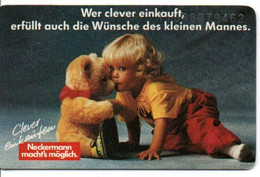 Teddy Nounours Jeu Spiel Ours Bear Jeu Speil Catalogue Neckermann Télécarte Allemagne Phonecard Telefonkarte (S 884) - S-Series: Schalterserie Mit Fremdfirmenreklame