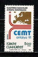 Turkije 1991  Yv. 2673**, Mi 2925**, MNH - Ungebraucht