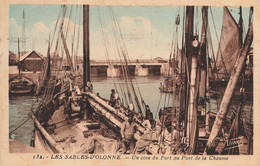 Les Sables D'olonne * Un Coin Du Port Au Pont De La Chaume * Bateau Pêche Pêcheurs - Sables D'Olonne