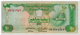 UNITED ARAB EMIRATES,10 DIRHAMS,1993,P.13a,VF - Other - Asia