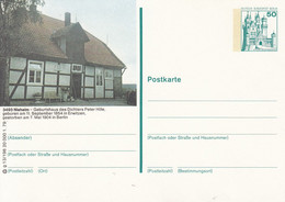 Bildpostkarte 113 G 13/196 - 3493 Nieheim Geburtshaus Des Dichters Peter Hille - Postales - Nuevos