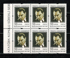 Turkije 2009  Yv. 3446** X 6, Mi 3750** X 6, MNH - Nuevos