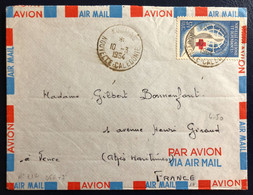 Nouvelle Calédonie N°312 Sur Enveloppe TAD KOUMAC 10.3.1964 - (B4561) - Storia Postale