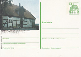 Bildpostkarte 113 H 15/225 - 3493 Nieheim Geburtshaus Des Dichters Peter Hille - Postales - Nuevos