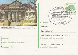 Bildpostkarte 114 H 15/226  3500 Kassel Stadthalle, Berlin 12 - Cartoline - Usati