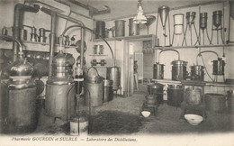 Tours * 2 Cpa * Pharmacie GOURDIN Et SULBLE * Le Laboratoire Des Distillations * 13 Rue Nationale * Médecine Alambics - Tours