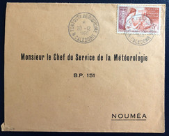 Nouvelle Calédonie N°295 Sur Enveloppe TAD TONTOUTA AERODROME 20.12.1960 - (B4570) - Storia Postale