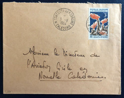 Nouvelle Calédonie N°322 Sur Enveloppe TAD TONTOUTA AERODROME 3.8.1964 - (B4571) - Brieven En Documenten