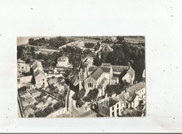 EN AVION AU DESSUS DE GARGENVILLE (S ET O) 3 CARTE PHOTO L'EGLISE - Gargenville